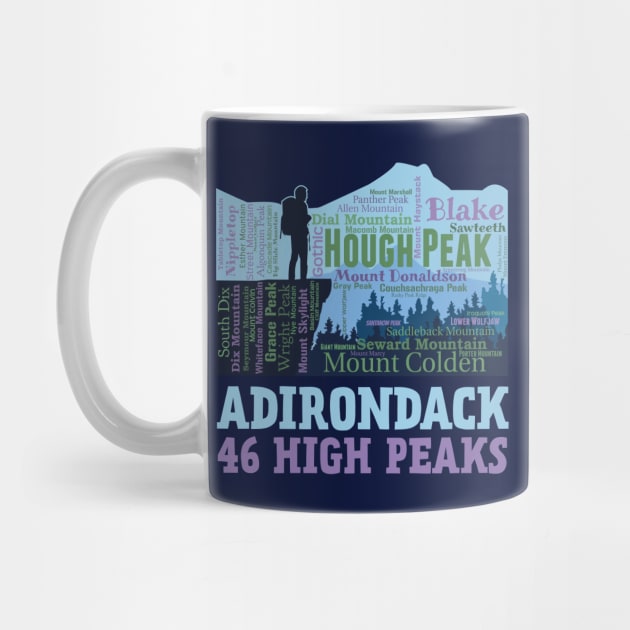 Adirondack Mountains New York High Peaks 46er Hikers by Pine Hill Goods